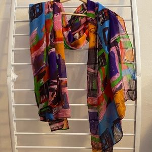 Colorful Nordstrom scarf